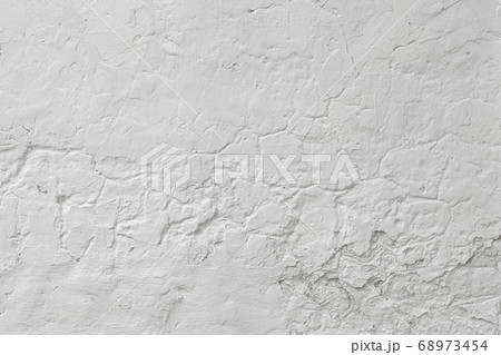 Blank concrete wall white color for texture background Blank concrete wall white color for texture background 68973454