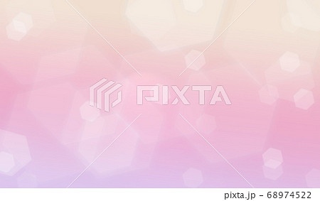 パステルグラデーション ピンク背景イメージのイラスト素材