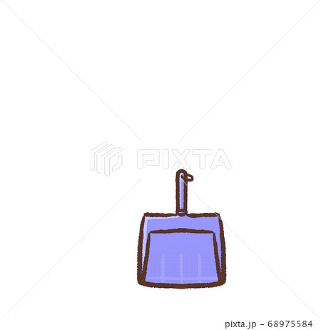 R もっとメルヘンな学校 掃除用具aのイラスト素材
