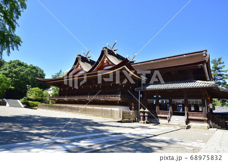 【備中国一宮】吉備津神社 真夏の国宝の社殿 岡山県岡山市北区 【備中国一宮】吉備津神社 真夏の国宝の社殿 岡山県岡山市北区 68975832