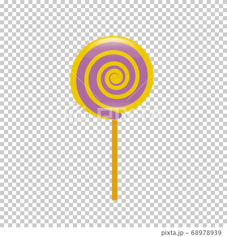 ハロウィン ペロペロキャンディ イラスト2のイラスト素材 6739