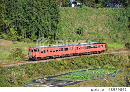 飯山線 越後川口-内ヶ巻 JR東日本 キハ47-515(新津) 飯山線 越後川口-内ヶ巻 JR東日本 キハ47-515(新津) 68979841