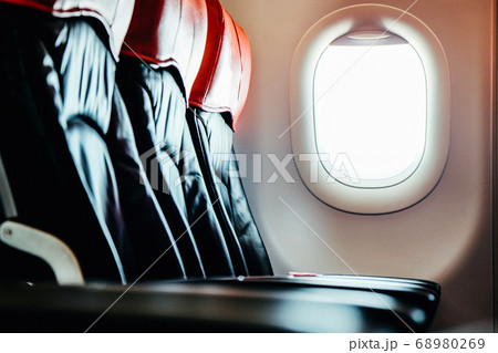 airplane interior Background 68980269