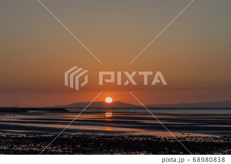 住吉海岸公園の夕景 住吉海岸公園の夕景 68980838