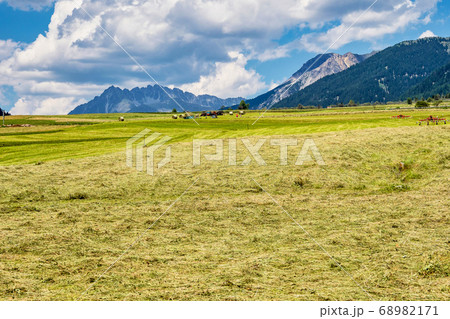 Val Venosta, Vinschgau, Alto Adige, Italy. View 68982171