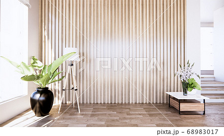 Scene room tropical Interior style, Big empty room 68983017