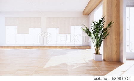 Scene room tropical Interior style, Big empty room 68983032