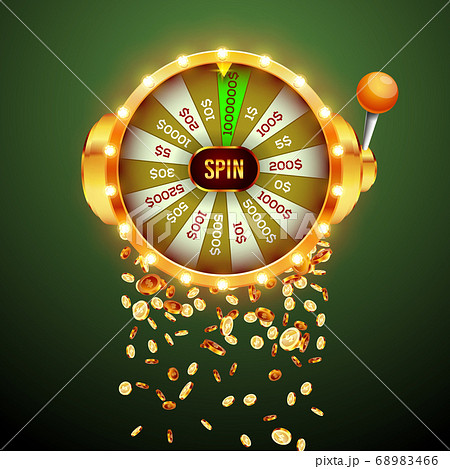 Realistic 3d spinning fortune Realistic 3d spinning fortune 68983466