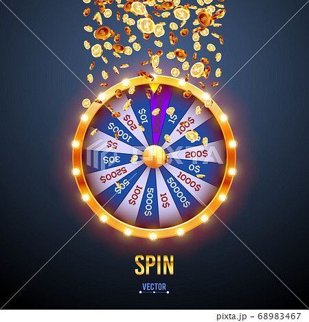 Realistic 3d spinning fortune Realistic 3d spinning fortune 68983467