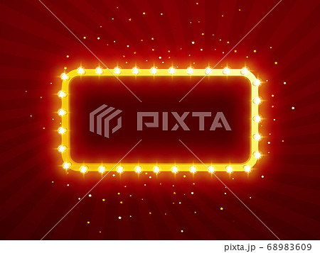 Retro frame for advertising Retro frame for advertising 68983609