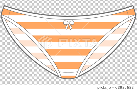 Border shorts orange 68983688