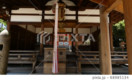 厳かな雰囲気の拝殿・棚倉孫神社 厳かな雰囲気の拝殿・棚倉孫神社 68985134