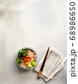 Bun Bo Hue, Bun Bo, Vietnamese beef noodle soup spicy. bowl of beef and rice vermicelli soup, vietnamese noodle cuisine in Hue 68986650