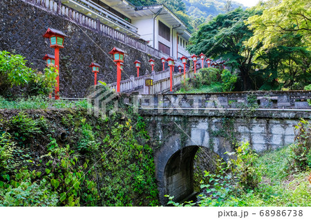 出流山満願寺参道 出流山満願寺参道 68986738