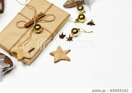 Preparing Christmas gifts 68988162