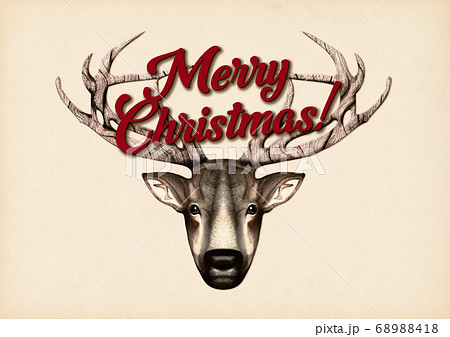 ヴィンテージ クリスマス ブローチ、クリスマス トナカイ
