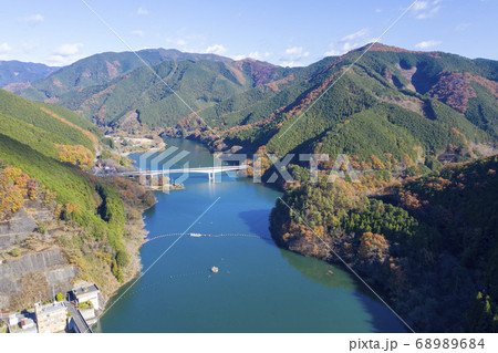 梅田湖と桐生川ダム 68989684
