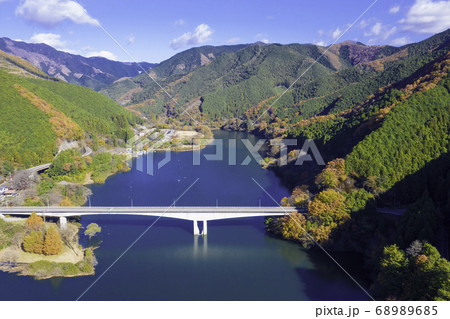 梅田湖と桐生川ダム 梅田湖と桐生川ダム 68989685