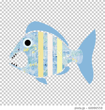 Sea bream fish illustration watercolor Sea bream fish illustration watercolor 68990559
