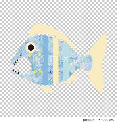 Sea bream fish illustration watercolor Sea bream fish illustration watercolor 68990560