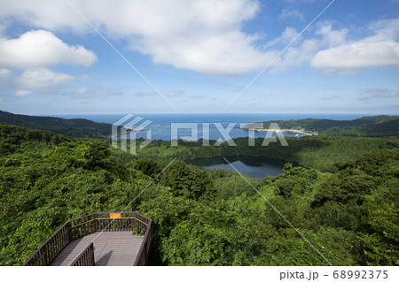 《秋田県・男鹿半島》八望台から眺望 《秋田県・男鹿半島》八望台から眺望 68992375
