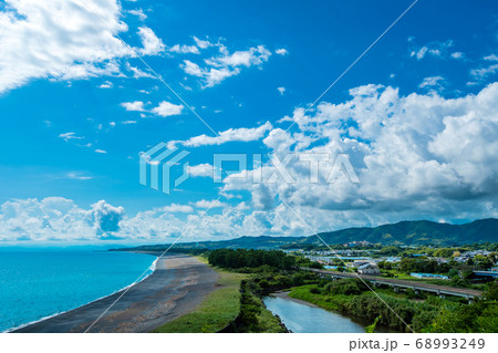 琴ケ浜と線路 琴ケ浜と線路 68993249