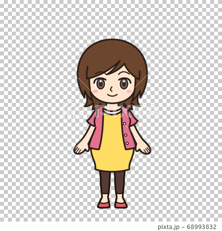 女性・お母さん・妊婦　ノーマル 68993832