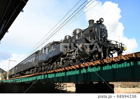 家山川橋りょうを渡るC10-8かわね路14号 家山川橋りょうを渡るC10-8かわね路14号 68994236
