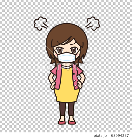 女人/母親/孕婦憤怒面具 女人/母親/孕婦憤怒面具 68994287