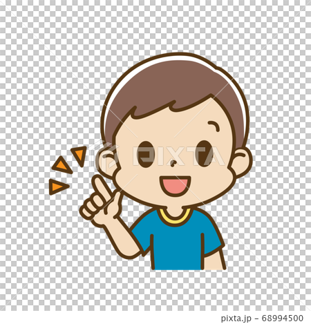 Pointing, explaining, boy Pointing, explaining, boy 68994500