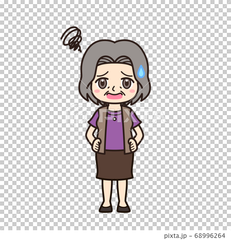 おばあさん 困る おばあさん 困る 68996264