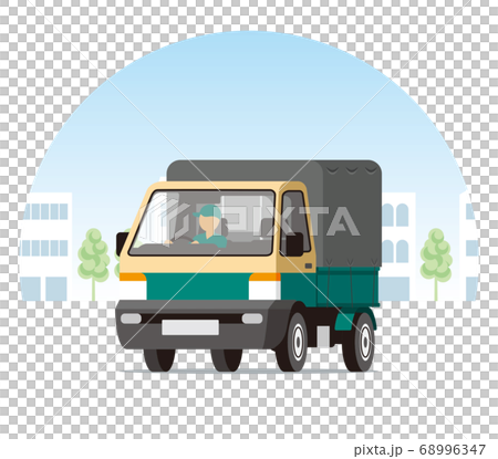 Courier light trucks, trucks, hooded trucks, and cargo collection services 68996347