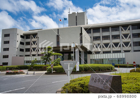 印西市市役所 千葉ニュータウンの写真素材 6900