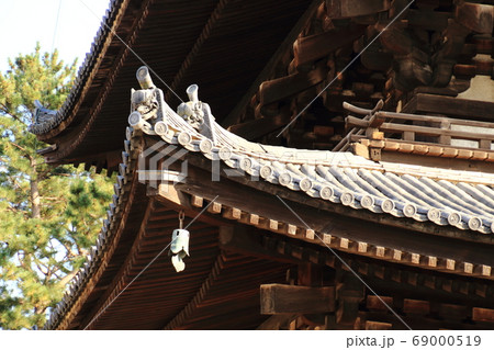 興福寺五重塔の屋根の形状 興福寺五重塔の屋根の形状 69000519