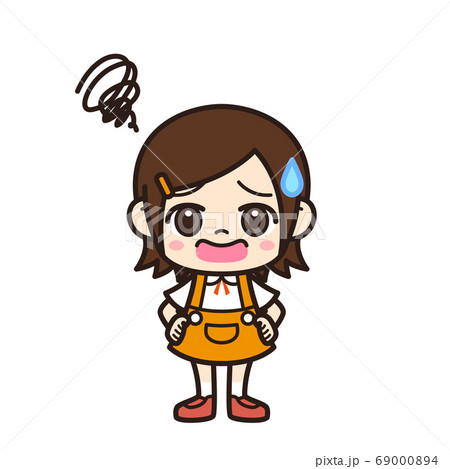 女の子 困る 女の子 困る 69000894