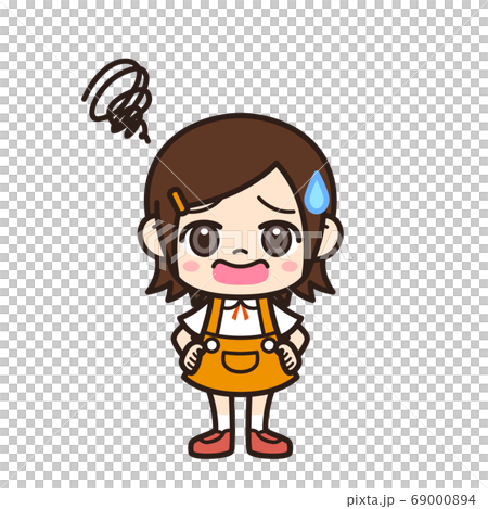 女の子 困る 女の子 困る 69000894