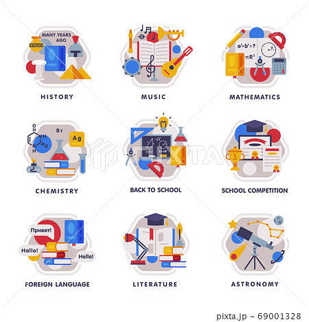 Education Subjects Icons Stock Illustrations – 974 Education Subjects Icons  Stock Illustrations, Vectors & Clipart - Dreamstime