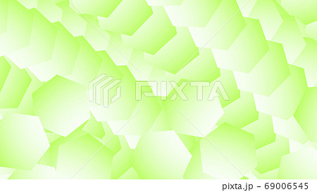 CGアブストラクト　多数の重なり合うオブジェの背景素材 69006545