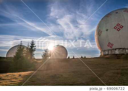 View on abandoned radar station Pamir in 69006722