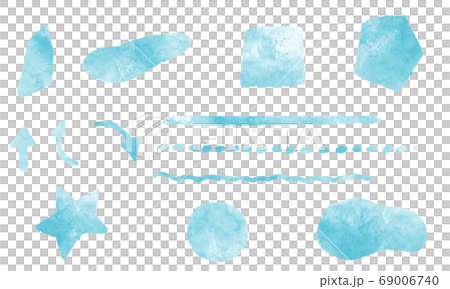 light blue, vector, vectors - Stock Illustration [69006740] - PIXTA
