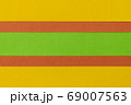 Green, Orange and Yellow coloured paper background 69007563