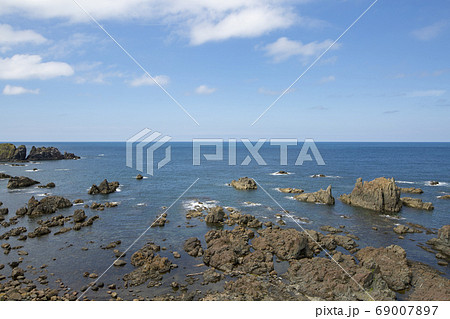 《秋田県・男鹿半島》入道崎 69007897