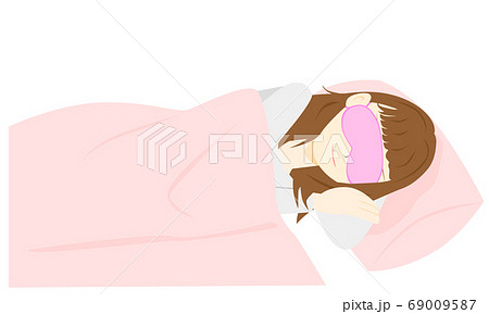 アイマスク 睡眠をとる 女性 アイマスク 睡眠をとる 女性 69009587