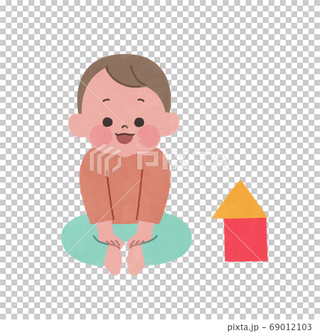 Baby sitting and playing with Tsumiki without main line Baby sitting and playing with Tsumiki without main line 69012103