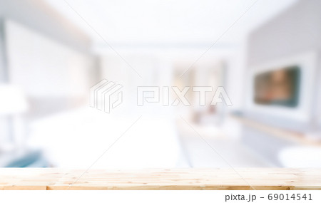 blurred bedroom interior background and wooden blurred bedroom interior background and wooden 69014541