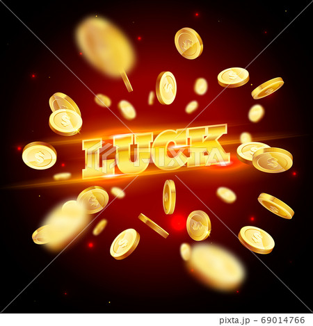 The gold word Luck, surrounded by attributes of 69014766