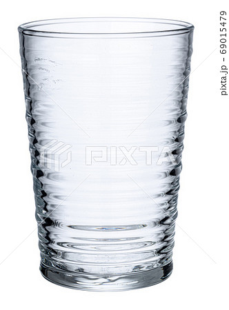 Empty new glass isolated on white background 69015479