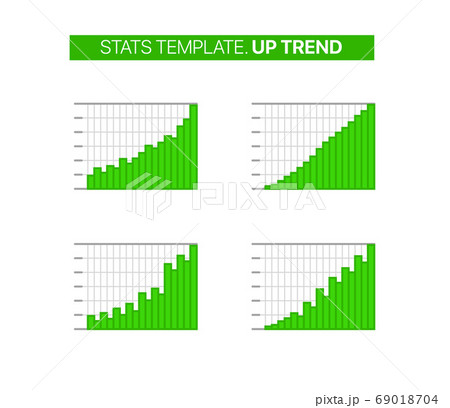 Stats vector template. Up trend 69018704