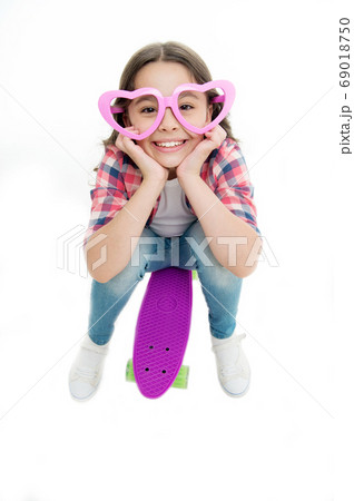 Child in heart shaped eyeglasses likes 69018750