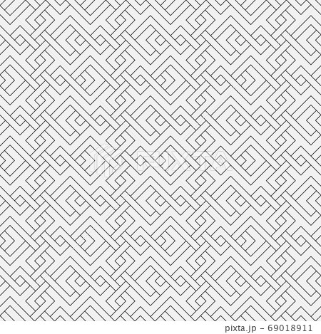 Seamless geometric vector pattern. 69018911